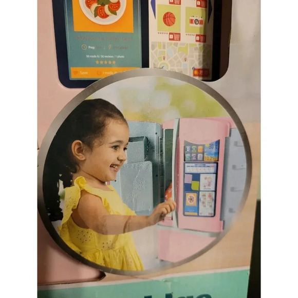 PlayGo My Smart Fridge Double Door Learning & Educational Kid  Refrigerator Toy - Picture 6 of 12